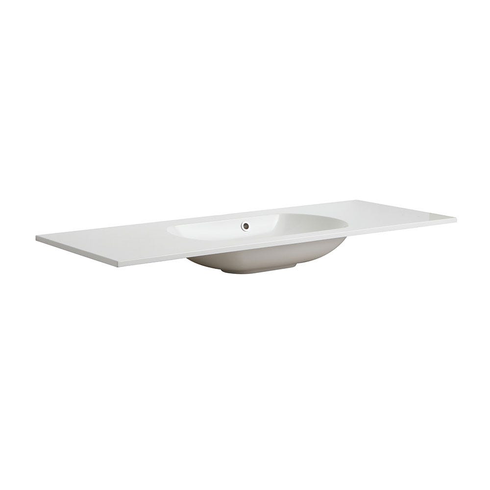 Koricini iebūvējama izlietne 120 cm, spīdīga